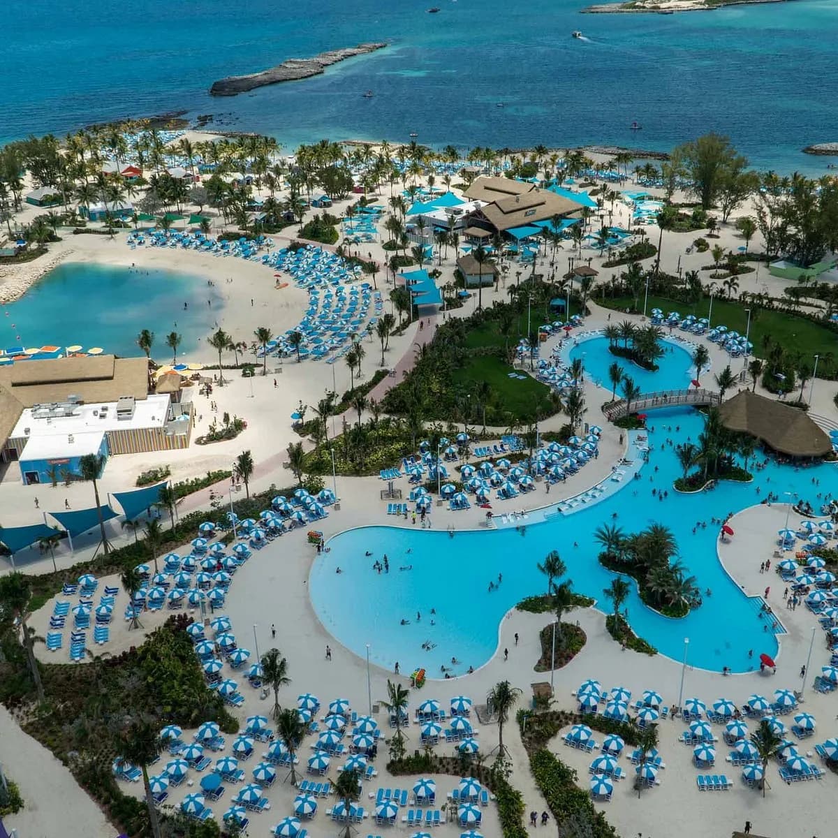 Aerial view of CocoCay