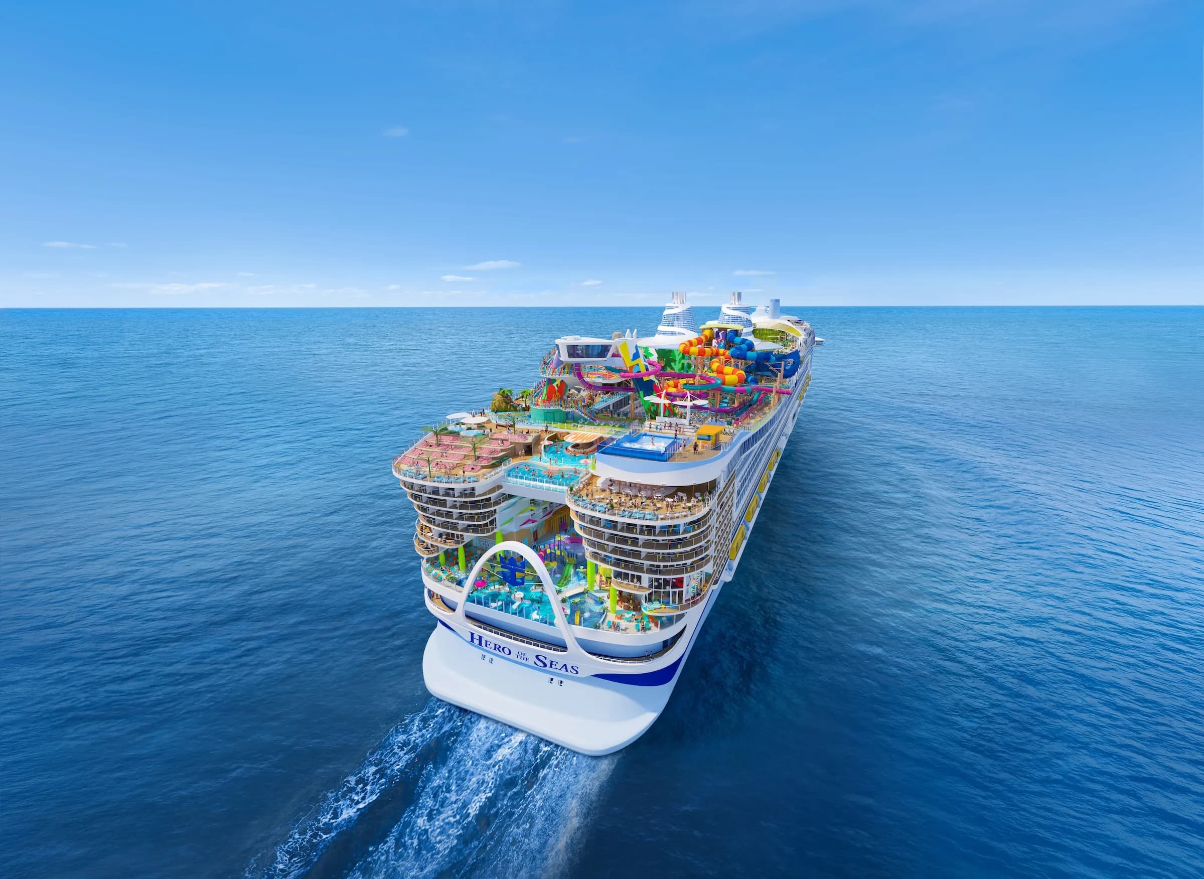 Hero of the Seas at sea